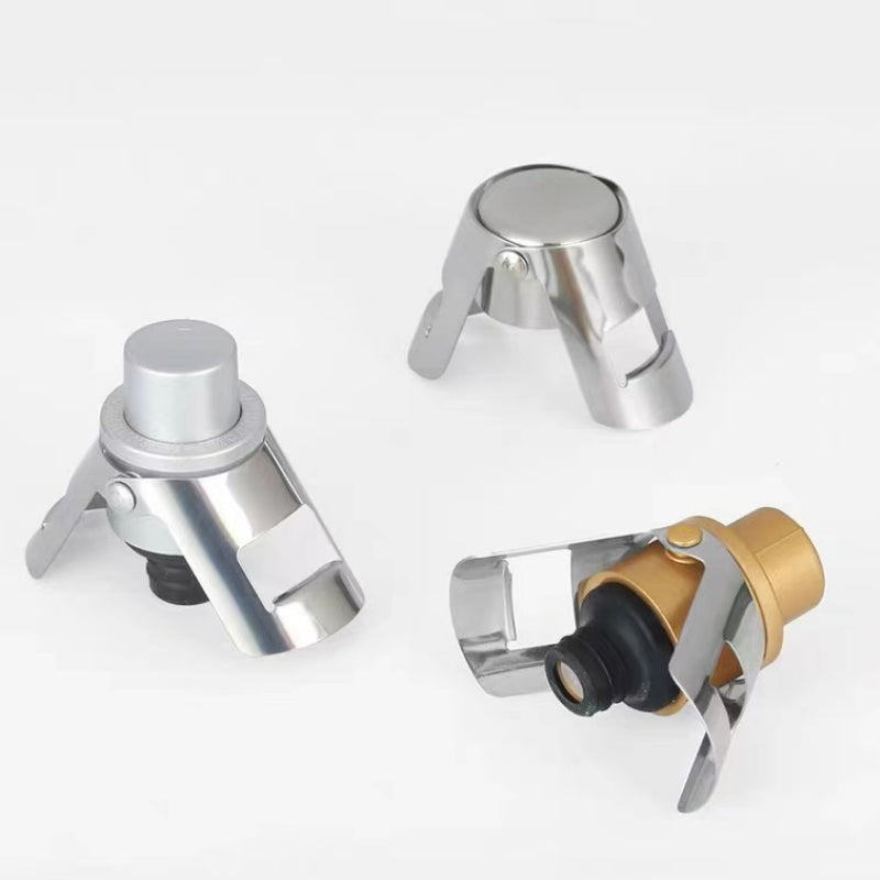 Stainless Steel Wine Stopper Vacuum Wine Stopper Bottle Champagne Stopper Bar Tool