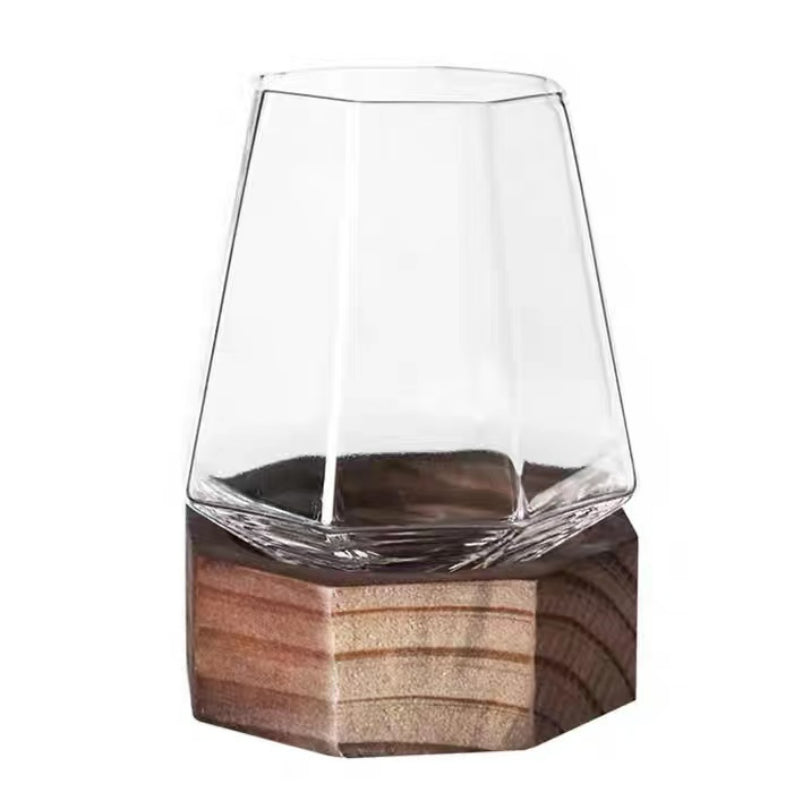 Rolling Bottomed Cup for Whisky and Wine Interesting Cup with Rolled Base