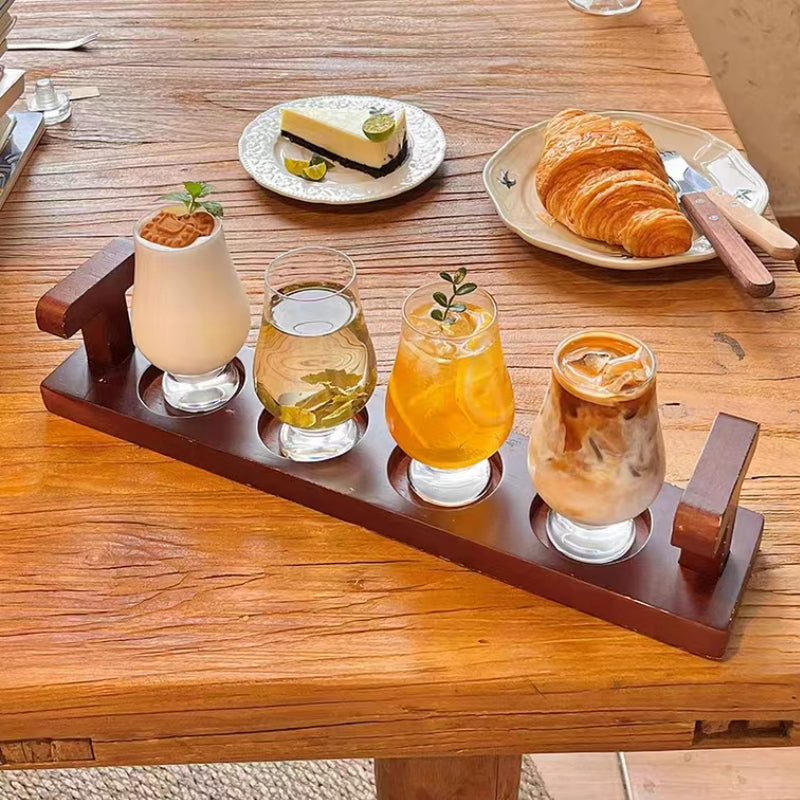 Wholesale Wooden Wine Glass Cup Stand