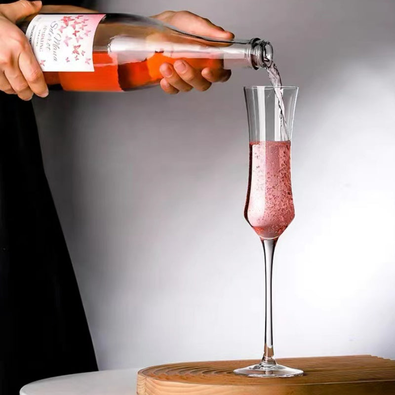 2022 Wholesale Champagne Glasses High Quality Wine Goblet Crystal Glasses