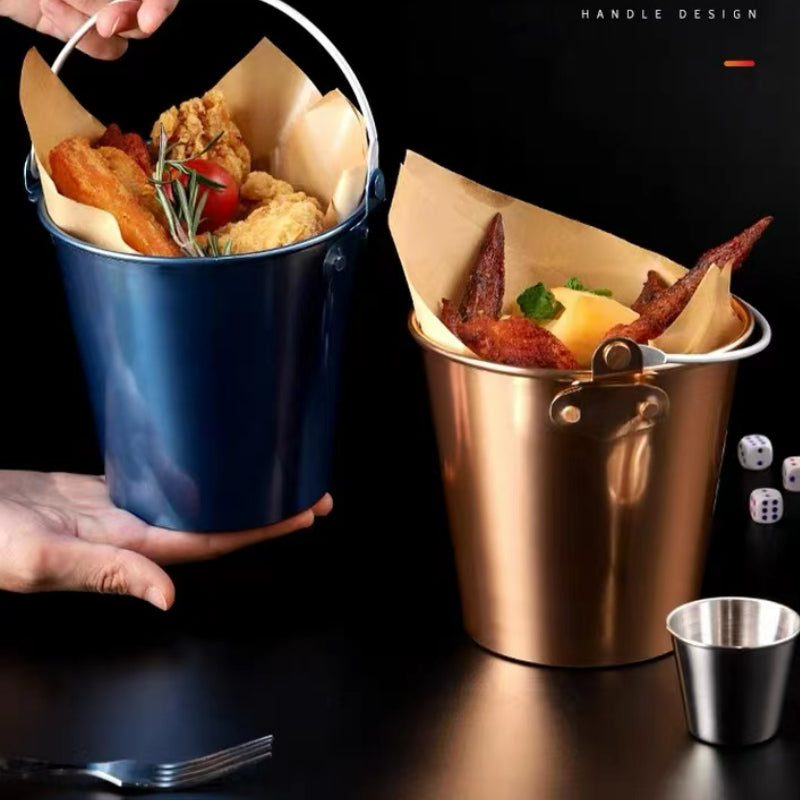 Creative New Electroplating Ktv Ice Bucket for Bar