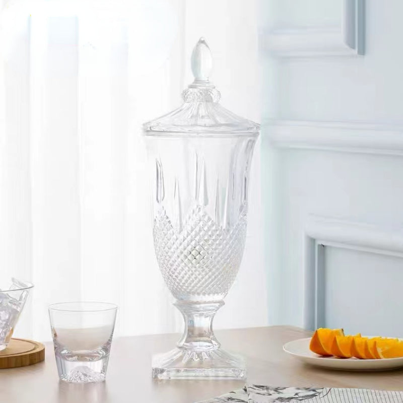 Wholesale Juice Beer Dispenser Crystal Glass Beverage Dispenser