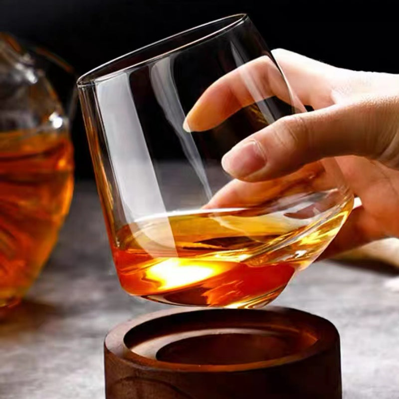 Creative Rolling Whisky Glass
