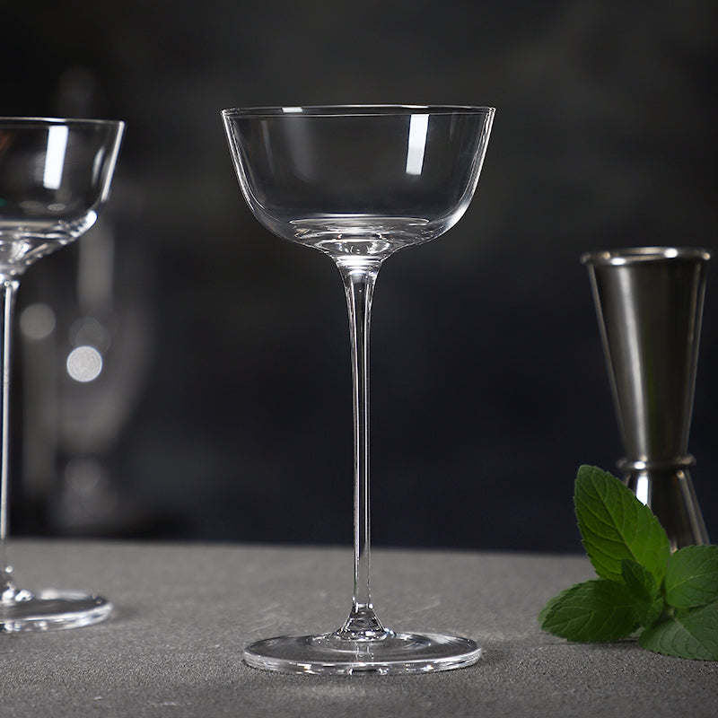 Creative High-footed Cocktail Glass,Ideal for Serving Martini and Manhattan