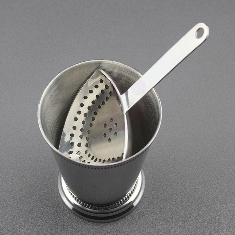 Bar bartending Stainless Steel Julip Ice Filter Spoon Ice Filter