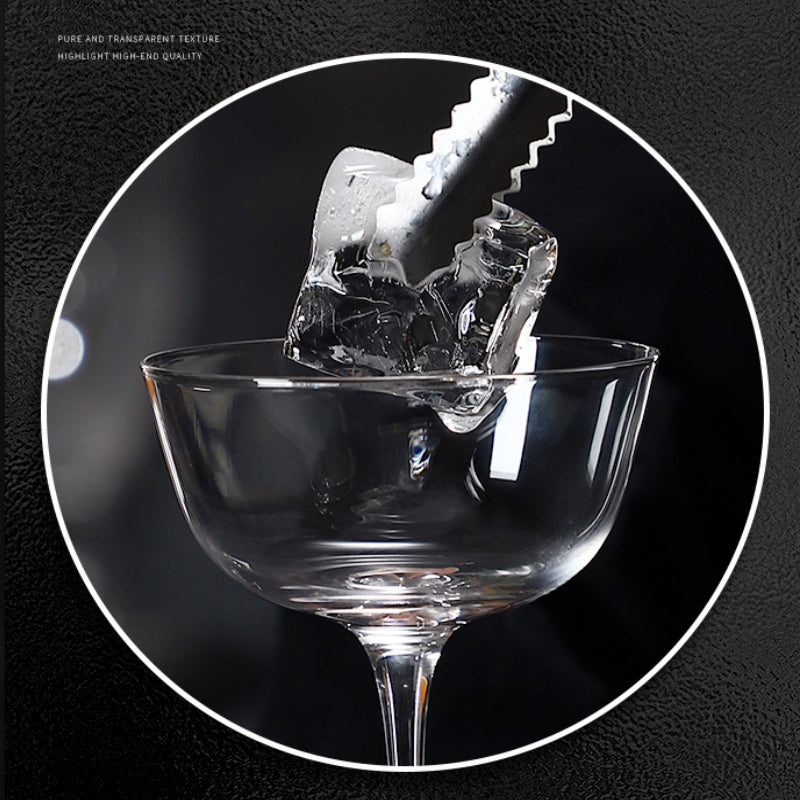 Creative High-footed Cocktail Glass,Ideal for Serving Martini and Manhattan