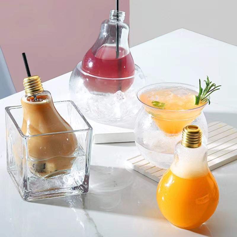 Light Bulb Cocktail Glass,Uniquely Stylish Wine Glasses