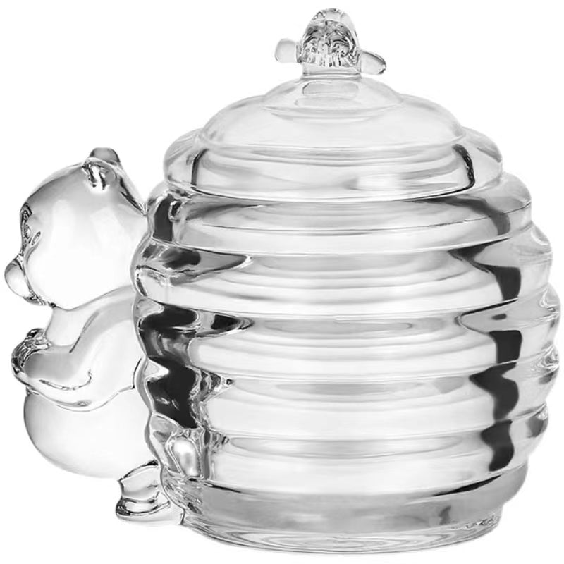 Bear Backpack-European-Style Royal Engraved Spice Box Candy Jar Dried Fruit Dish Decoration Box Spice Box Bar Utensils