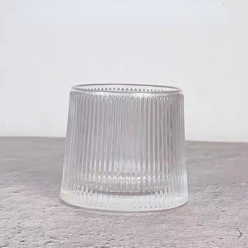 High Quality 265ml Whisky Glass Cup Creative Rotation Decompression Ins Beer Glass Crystal Wine Glass Cup Household