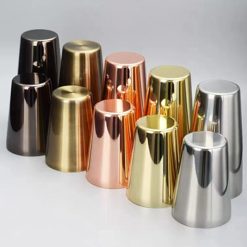 Stainless Steel Shaker Black,Silver,Gold,Rose Gold Boston Shaker Metal Shaker Tins Professional Bartender