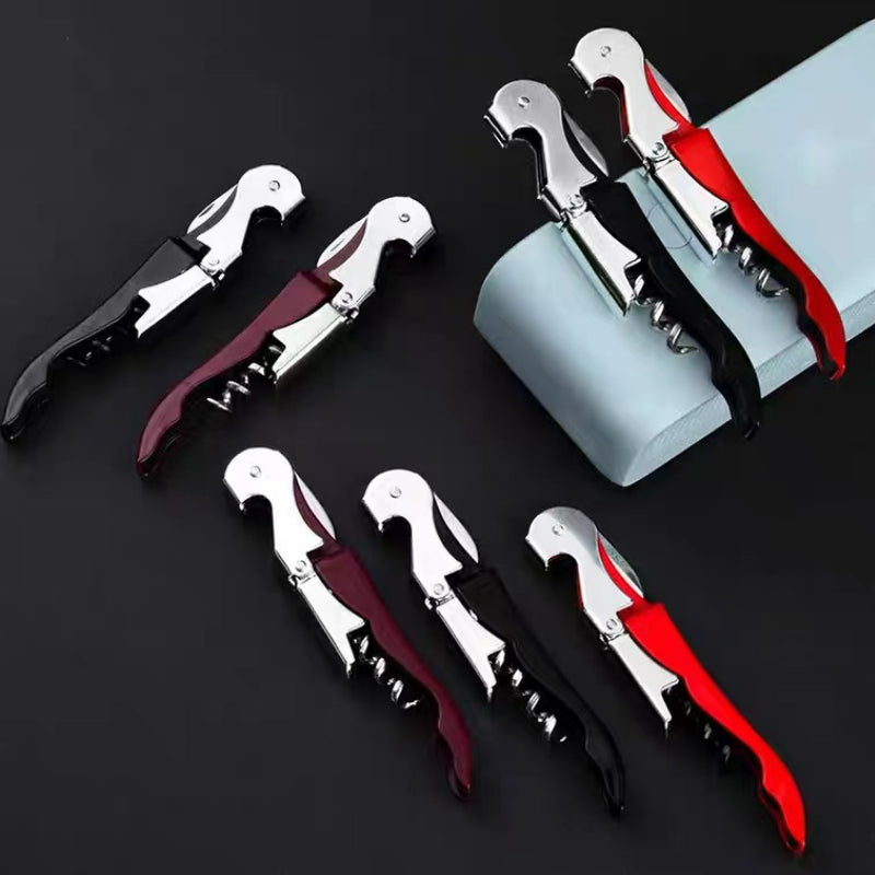 Custom 8 Colors Multifunction Opener All-in-one Metal Opener Wine Beer Bottle Stainless Steel Opener