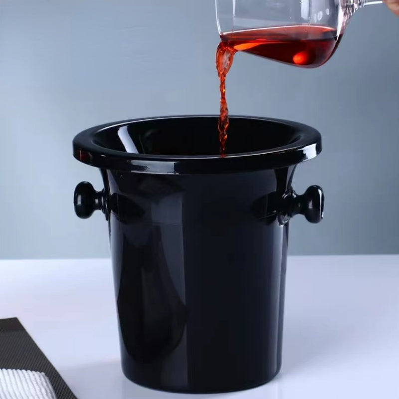Classic Plastic Wine Cooler Spittoon Ice Buckets for Tasting Room