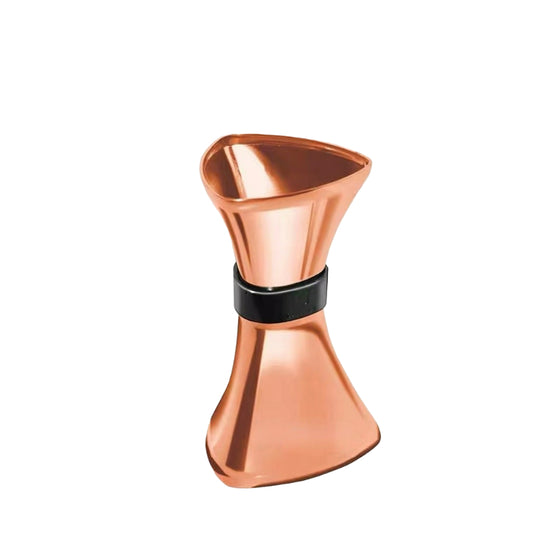 Stainless Steel Triangle Shape Double-headed Bartender Measuring Cup Ounce Measuring Cup oz Copper-plated Measuring Cup Bar Bartending Tool