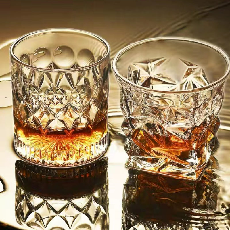Hotel Whisky Glass Bar Customized Spirits Glass Household Drinking Wine Glass Whiskey Rocks Glasses
