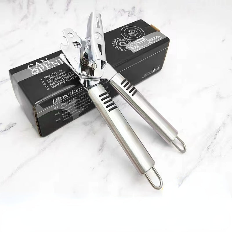 Bar Tools Stainless Steel Bottle Opener Safety Smooth Edge Can Opener for Bar