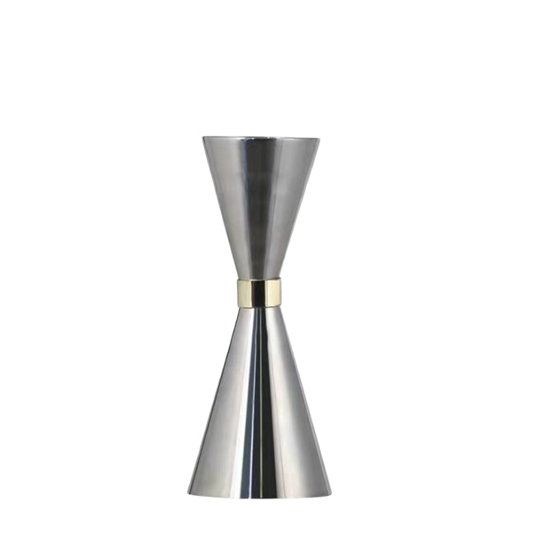 Bar Tools Custom Stainless Steel Jigger Japanese Style Double Side 30/45ml Copper Rose Gold Silver Cocktail Bar Jigger