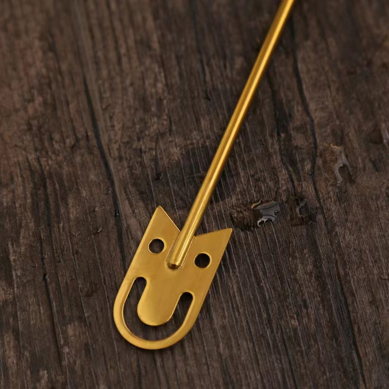 304 Stainless Steel Mixing Stick Swizzle Stick Mojito Cocktail Stick