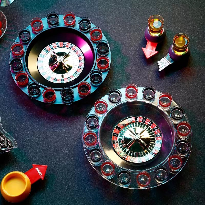 Russian Drinking Roulette Game Creative Entertainment Roulette Props Bar Supplies KTV Entertainment Toy Party