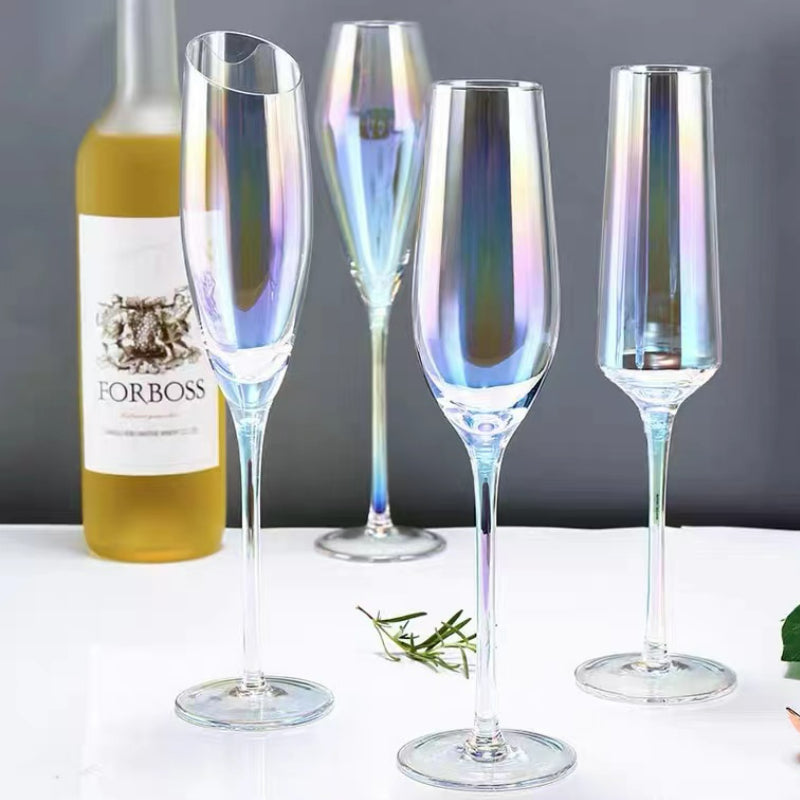 Fancy Wedding Vintage Champagne Glasses Luxury Wine Glasses