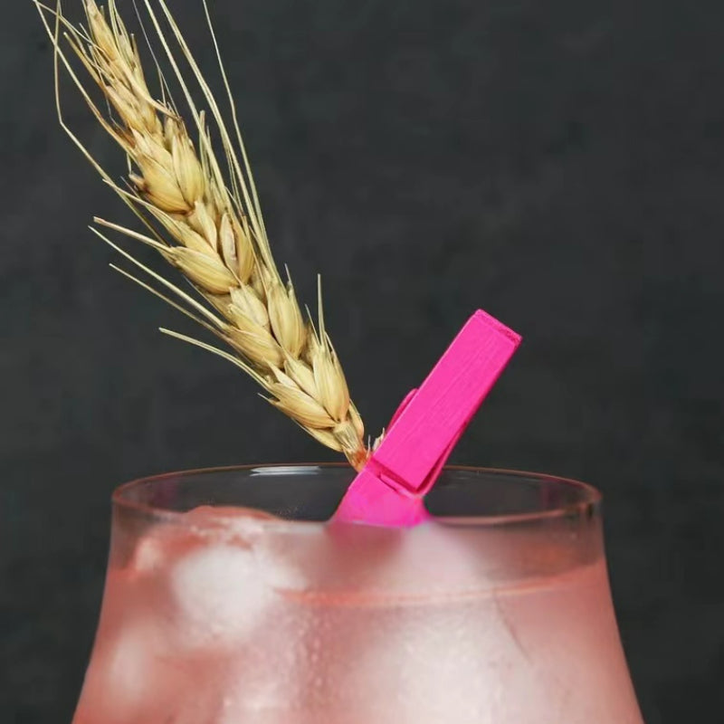 Color Clip-Creative Personality Seven-color Cocktail Garnish, Decorative Clip, Photo Clip, Wooden Clip