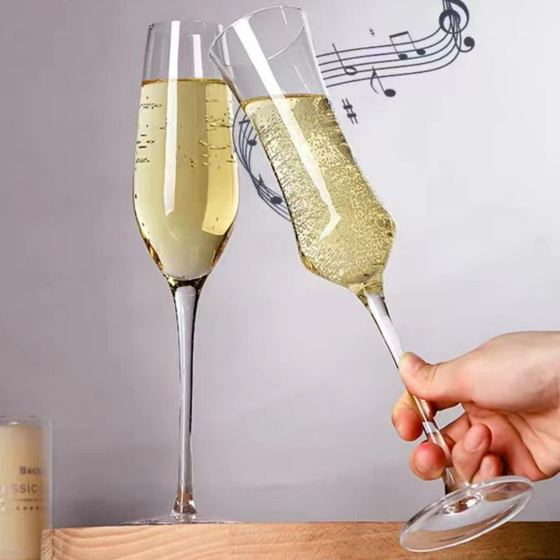 2022 Wholesale Champagne Glasses High Quality Wine Goblet Crystal Glasses