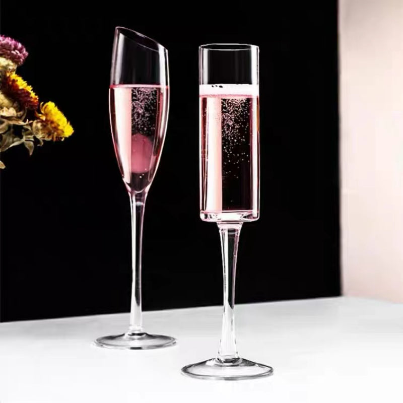 Crystal Lead-free Hand Blown Champagne Glasses Red Wine Goblet