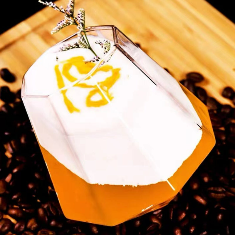 Rolling Bottomed Cup for Whisky and Wine Interesting Cup with Rolled Base