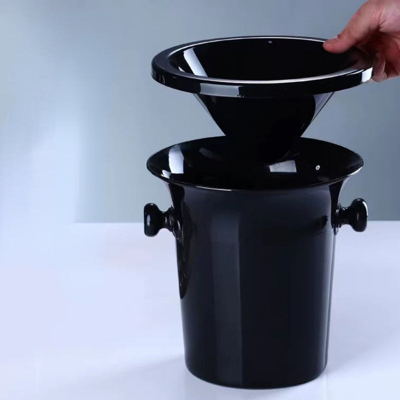 Classic Plastic Wine Cooler Spittoon Ice Buckets for Tasting Room