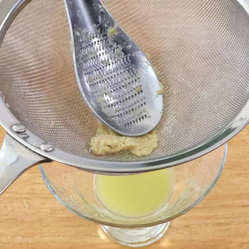 Household Garlic Ginger Grinding Kitchen Stainless Steel Potato Grinding Plate Auxiliary Food Grinding Machine