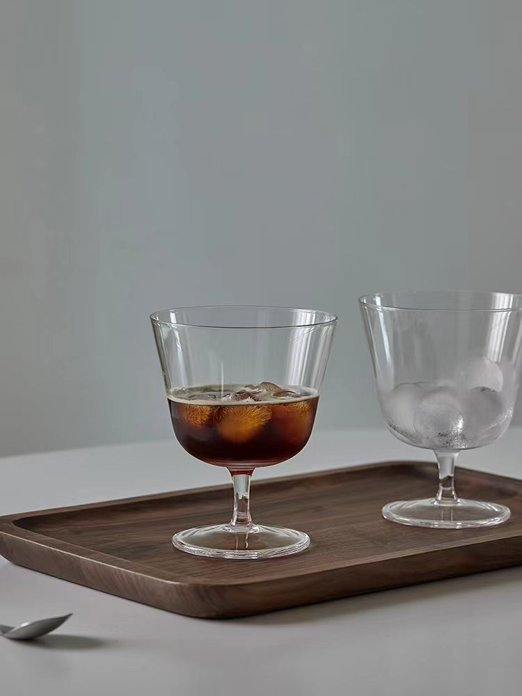 260ML Classical Drinking Glasses,Crystal Clear Whiskey Glass for Water,Juice,Milk,Cocktails, Beer