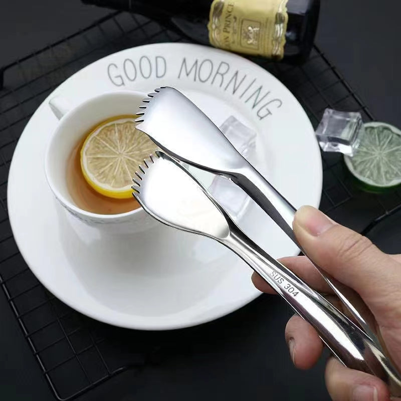 Stainless Steel Claw Ice Clip Palm Ice Clip Round Ice Hockey Clip Ice Cube Clip