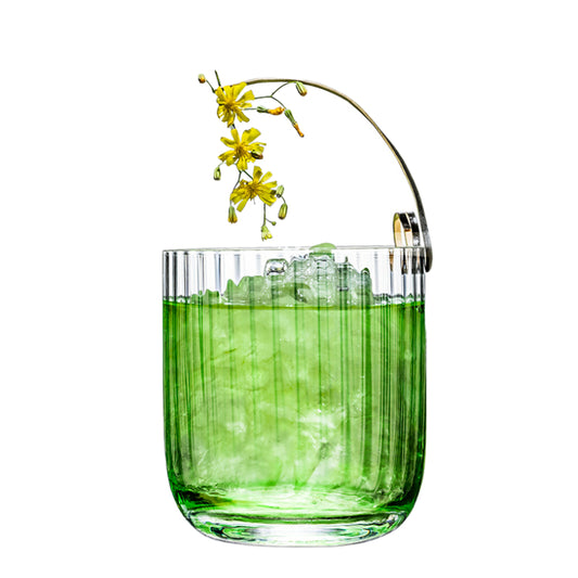 Striped Whiskey Glass,Old Fashioned Bar Glasses for Cocktail Lovers