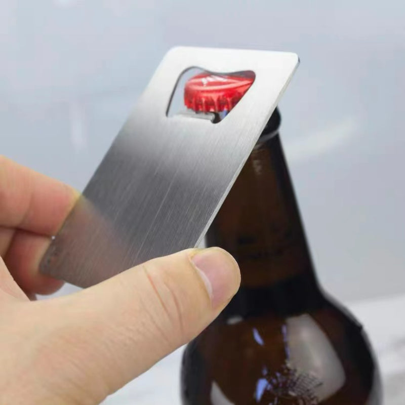 Personalized Card Bottle Openers Custom Metal Opener Bar Beer Bottle Opener