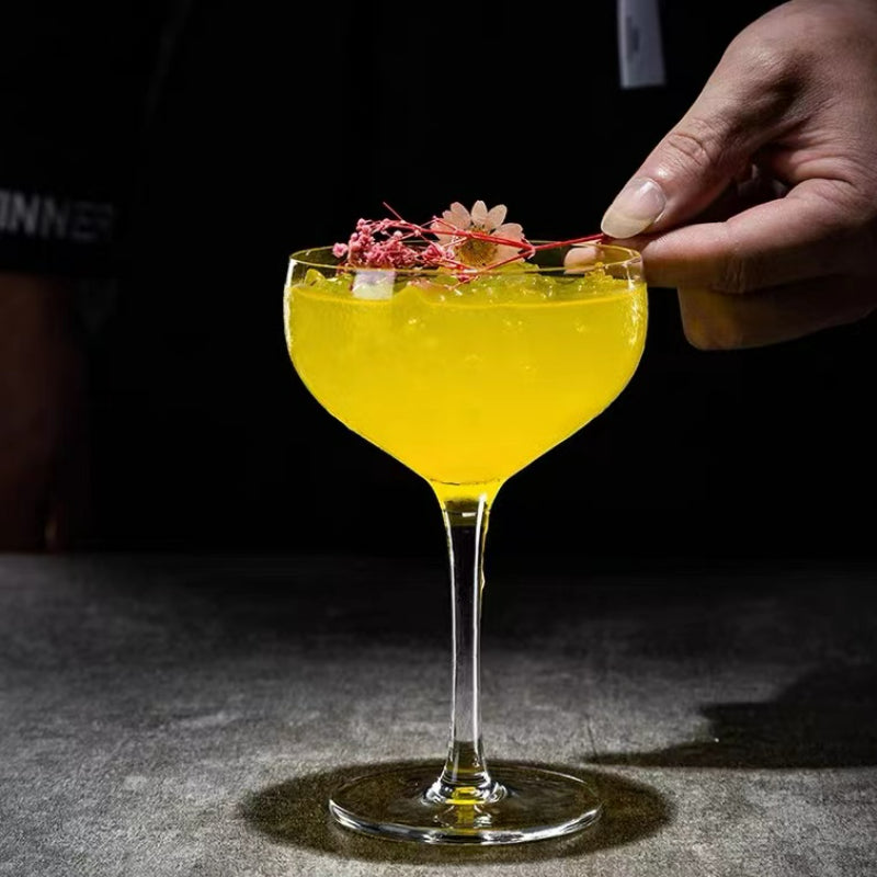 Wholesale Handmade High Quality Transparent Glass Cup