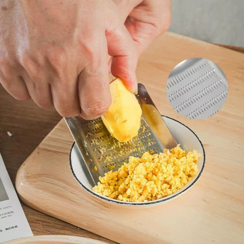 Stainless Steel Dusting Bottles Garlic Grinding Machine Grater Ginger Grinding Garlic Paste Machine