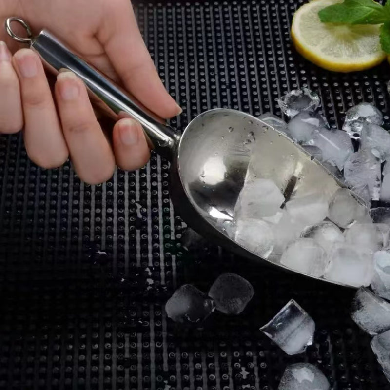 Stainless Steel Small Ice Shovel Bar Tools for Ice Bucket