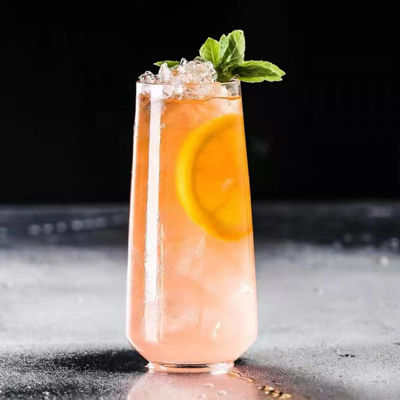 Clear Borosilicate Glass Drinking Cup Water Beverages Juice Glass Cup