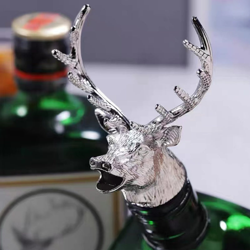 Animals Deer Shape Wine Bottle Cork Pourer Aerator Dispenser