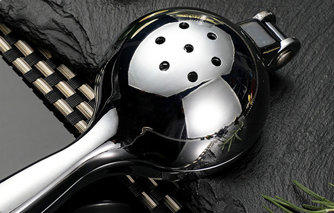 Large Lemon Juicer Stainless Steel - Sturdy Manual Citrus Juicer, Heavy Duty Solids Manual Squeezer