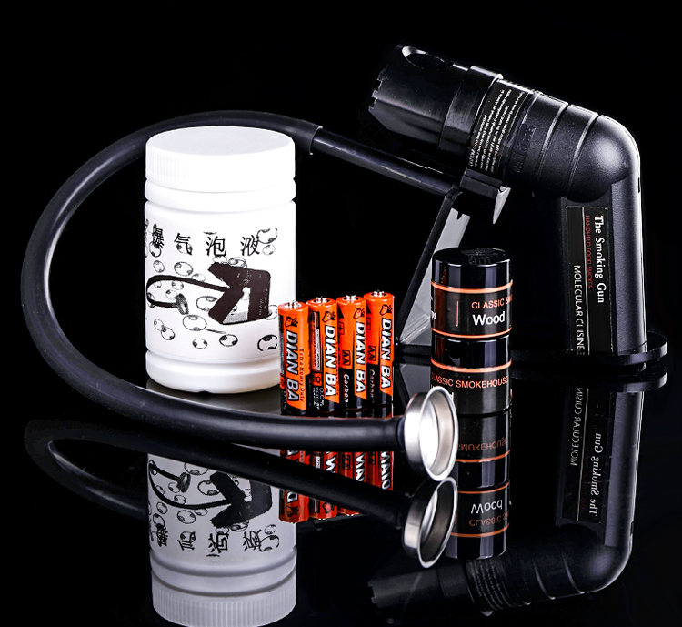 Cocktail Aromatherapy Bubble Smoke Gun Tool Molecular Bartender Smoke Gun