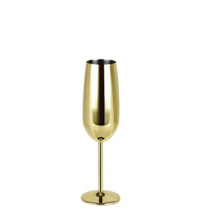 Classic 270ML Stainless Steel Champagne Flutes