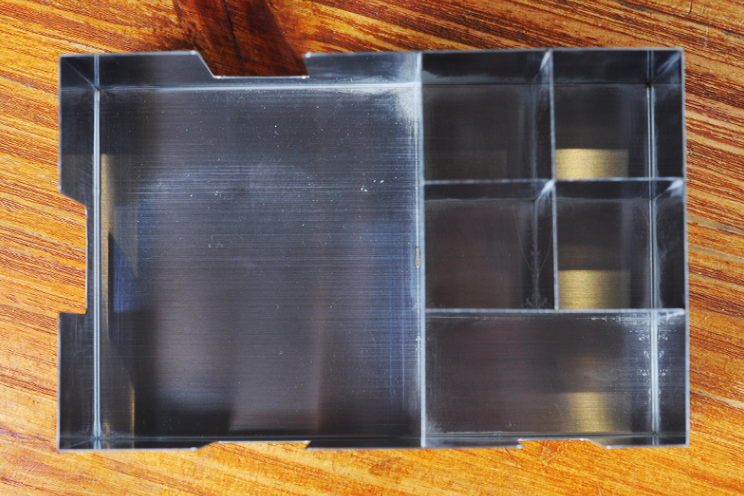 Bar Commercial Stainless Steel Tissue Box Straw Box Stirring Rod Box Multi-Functional Storage Box Bartending Decoration Box