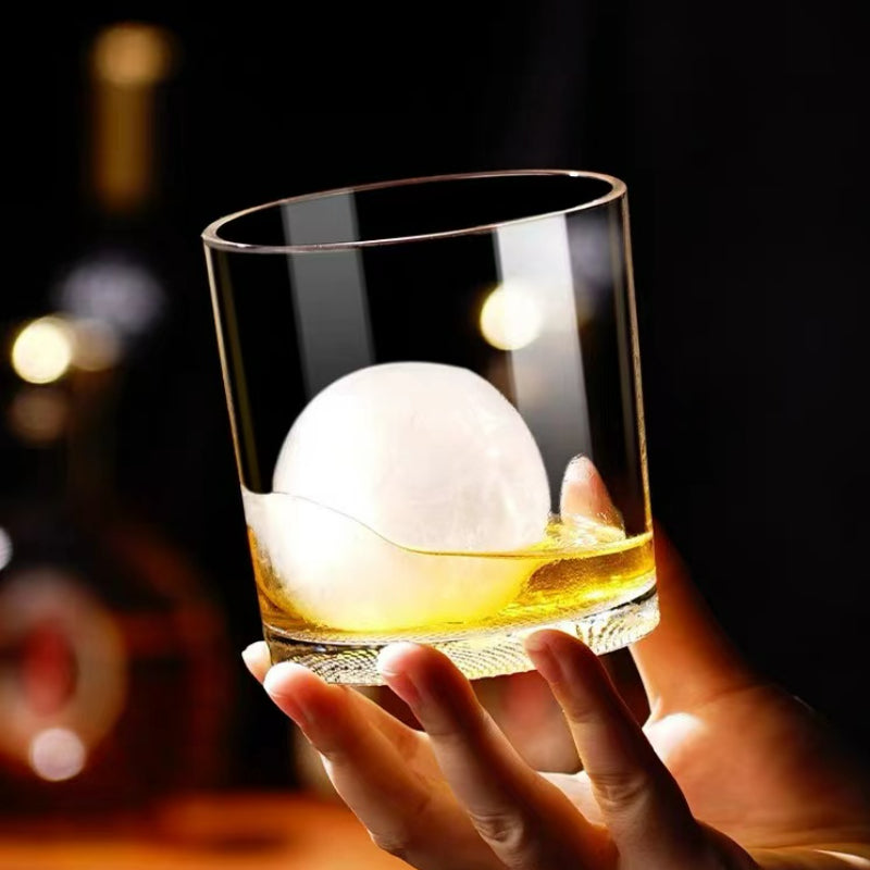 Bottom Grid Classic Lead-free Glass Ice Hockey Special Glass