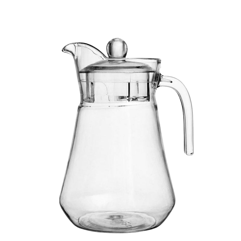 Large Capacity Thermostable Clear Water Plastic Pitcher,Fruit Juice Jug