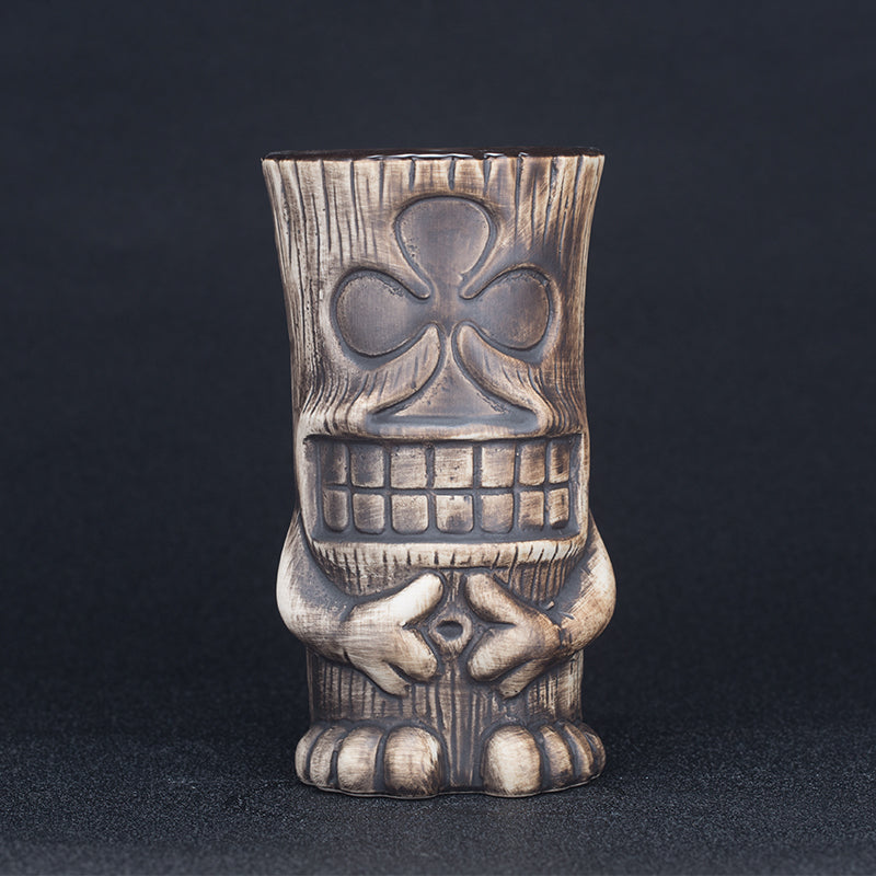 Ceramic Cup Tropical Cocktail Cup Personality Beach Tiki Cup TIKI Cocktail Cup Decorative Cup