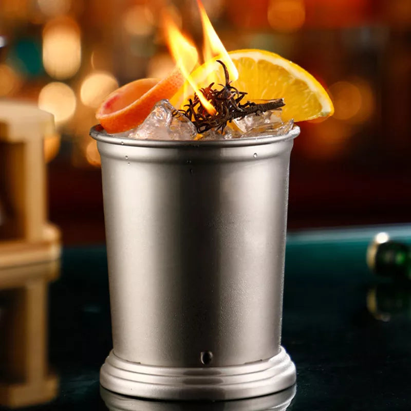 Solid Copper Mint Julep Cup Mirror Polished Classic Design High Quality for Bar