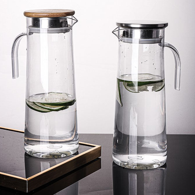 Acrylic Clear Plastic Premium Water Pitchers,Beverage Containers with Lids
