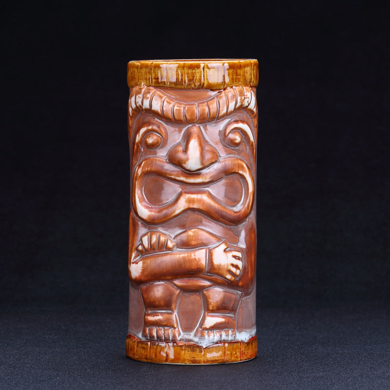 Tiki  Drinkware-Cocktail  Tiki Mugs-Tiki Tumblers Ceramic Hawaiian Luau Party Mugs