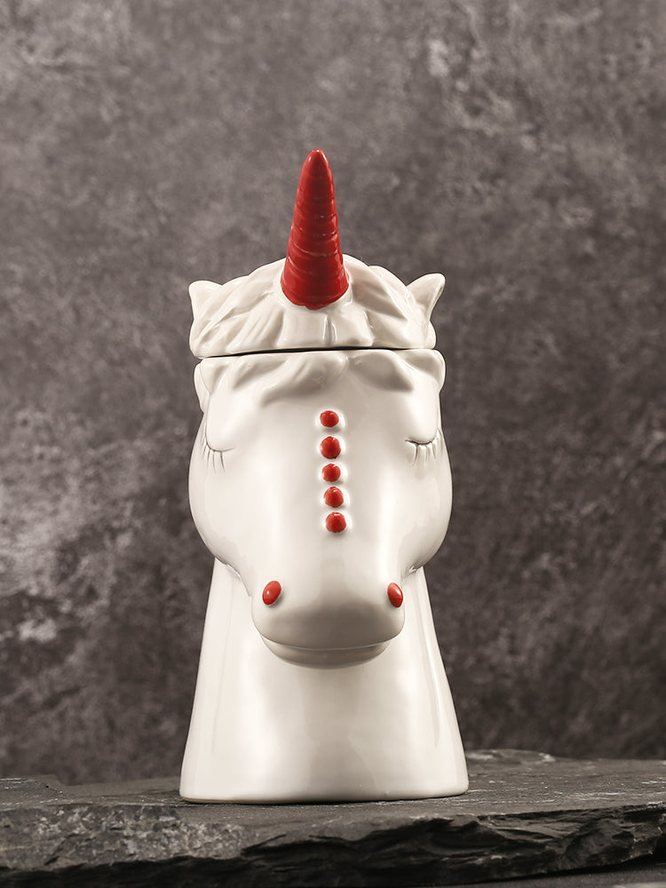 Animal Shaped Ceramic Cocktail TIKI Cup Personality Cartoon Cute Unicorn Hawaiian Cup