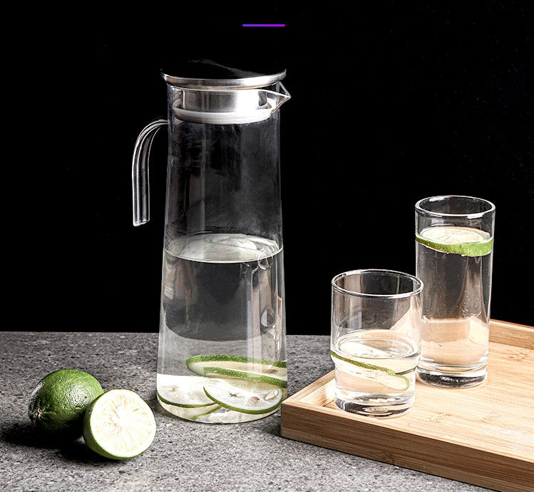 Acrylic Clear Plastic Premium Water Pitchers,Beverage Containers with Lids